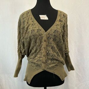Costa Blanca Khaki Women's Cardigan